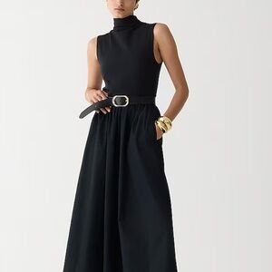 J.Crew fitted mock neck dress
